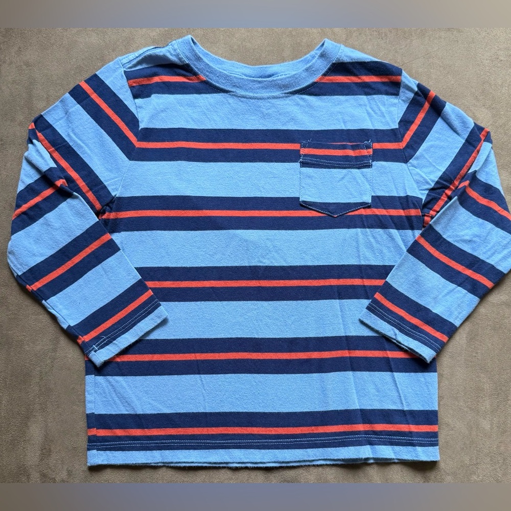 Hanna Andersson striped long sleeved tee